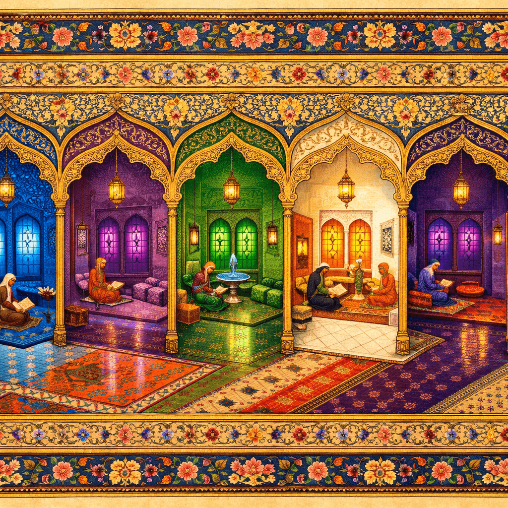 Cascade of Chromatic Chambers