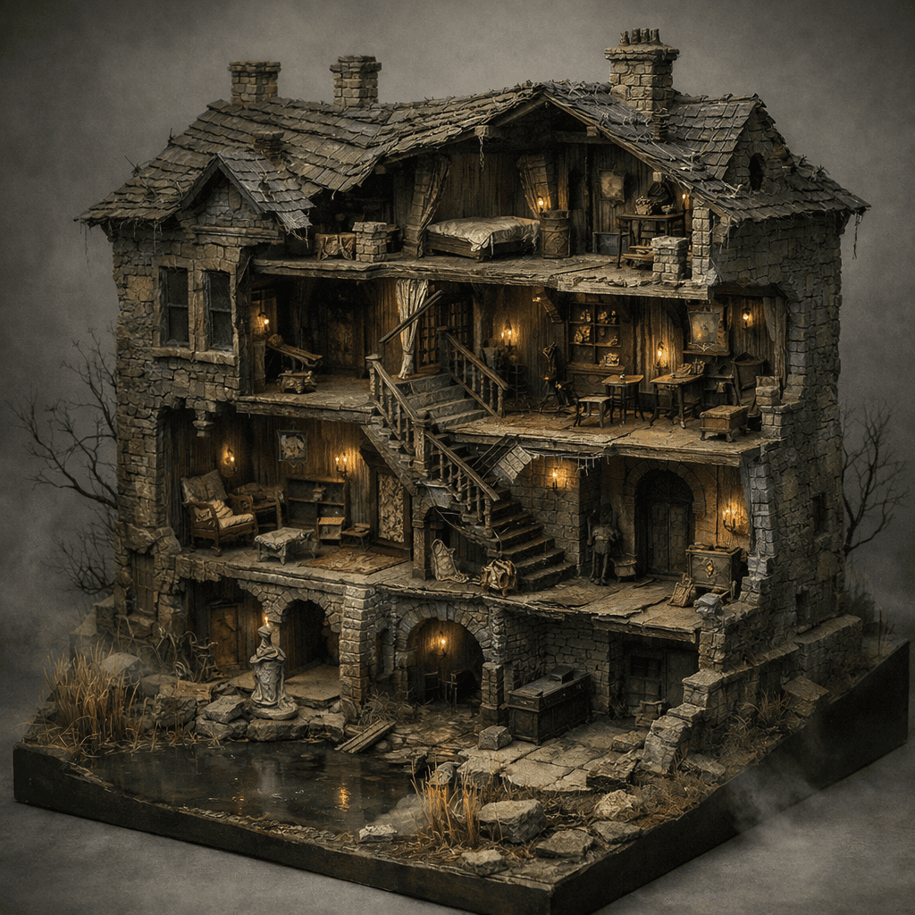 Gloom‑Embraced Usher Mansion